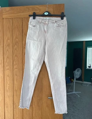 Pale pink jeans George size 12  - Image 1 of 4
