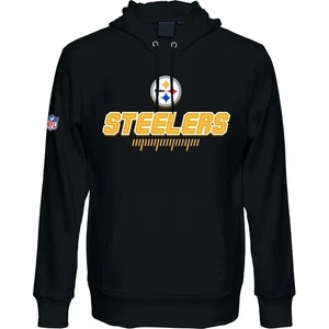 FELPA MAJESTIC GRAVIA FAN NFL   PITTSBURGH STEELERS - Foto 1 di 2