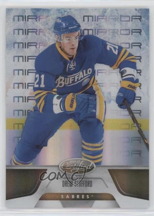 2011-12 Certified Mirror Gold /25 Drew Stafford #57 - Image 1 of 2