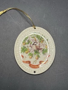 Lenox On The First Day Of Christmas Partridge In A Pear Tree Ornament - Picture 1 of 4