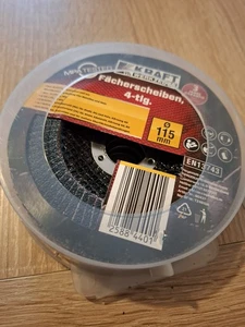 Fächerscheiben 4 tlg. 115 mm - Bild 1 von 2