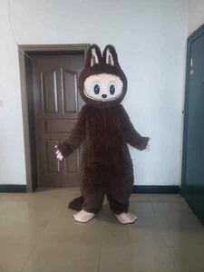 New adult Halloween Christmas characters dark brown rabbit cartoon festival - Picture 1 of 3