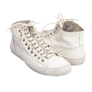 Y's for men Centre Zipper Hight-Top Sneakers Size 41(About US 9.5)(K-155964) - Picture 1 of 12