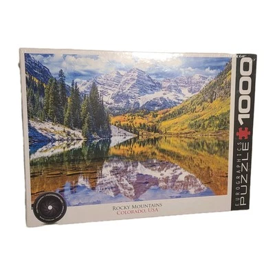 Eurographics 1000 Pcs Puzzle Rocky Mountains Colorado USA Photography Landscape  - Image 1 of 4