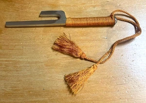 Jutte Jitte Japan traditionelle Stange Edo Polizei Reproduktion L5,9 Zoll braun Bündel - Bild 1 von 3