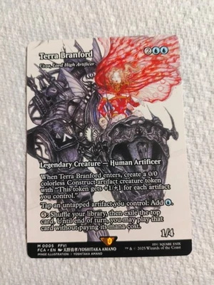 Terra Branford - Urza, Lord High Artificer (Showcase) FINAL FANTASY: TTA MTG - Image 1 of 2
