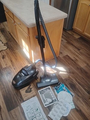 Tristar Canister Vacuum W/ Large & Small Power Head + Accessories + Bags (A101S) - Image 1 of 4