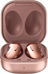 Samsung Galaxy Buds Live - Bezprzewodowe słuchawki douszne, beżowe/brązowe, Bluetooth - Zdjęcie 1 z 5