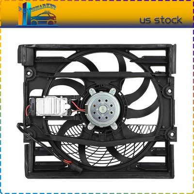 For 2000-02 2003 BMW Z8 1999-2001 740IL 750IL A/C Condenser Fan Assembly 621208 Foto 1 de 4
