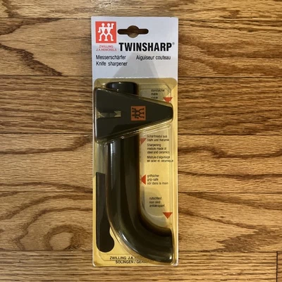 Zwilling J.A. HENCKELS 32591, Pull-Through Knife Sharpener, Black, Germany NEW - Image 1 of 3