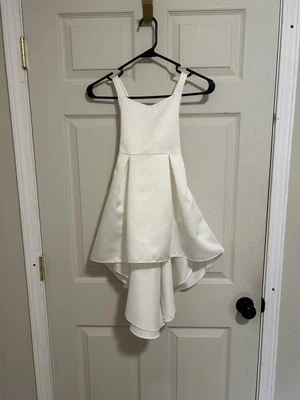 David’s Bridal Size 4 Child’s Ivory Dress - Image 1 of 4