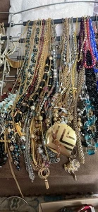 20 + Pounds WEARABLE Jewelry Monet Avon Trifari JCrew .925 Semi Precious VINTAGE - Picture 1 of 19