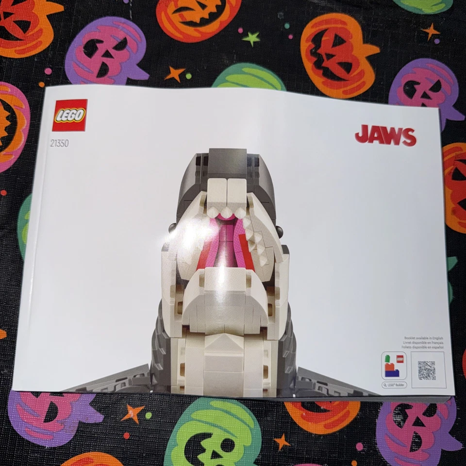 Lego ideas JAWS 21350 Instruction Manual Only No Bricks Or Parts 🦈 - Image 1 of 1