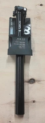 Tija de sillín Origin8 Pro Fit 30,9 mm x 400 mm negra AL6061-T6 | ¡Liquidación de bici Sop! Foto 1 de 3