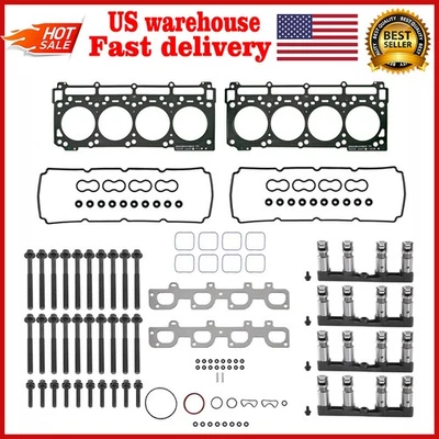 MDS Lifters KIT Head Gasket Bolts KIT FOR Dodge Charger Jeep Chrysler 6.4L HEMI Foto 1 de 4