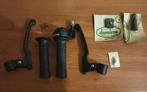 Coppia Comandi Domino acceleratore leva freno destra sinistra Ciclomotori Tuboni - Foto 1 di 1