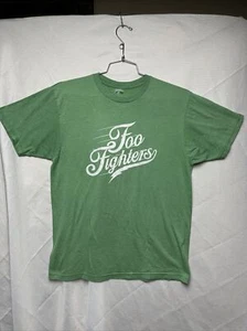 FOO FIGHTERS 1990’S TEE SHIRT CLEAN MEDIUM SOFT AND COZY GREEN - Picture 1 of 5