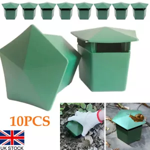 10x Beer Slug & Snail Traps, Garden Pest Trap Catcher Box, Safe &Simple To Use - Picture 1 of 10