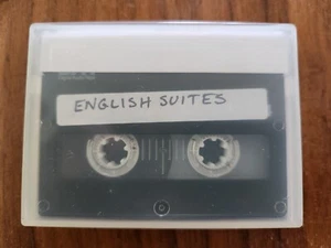CINTA DE DATOS QUANTEGY R-124 SUITES INGLESAS EN BLANCO USADA Gustav Leonhardt Bach - Imagen 1 de 3