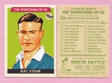 Acheron Mint Sportsmen of Oz Card:  RAY  STEHR (Eastern Suburbs)