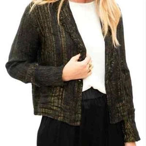 Blazer Raquel Allegra oro negro 1 o S - Imagen 1 de 12