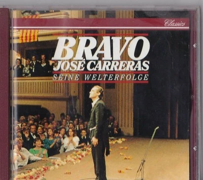 CD JOSE CARRERAS - BRAVO - SEINE WELTERFOLGE (NEUWERTIG) - Bild 1 von 2
