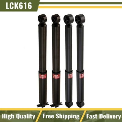 Juego de 4 piezas de amortiguadores delanteros y traseros KYB para Chevy Silverado K1500 GMC K1500 4x4 Foto 1 de 4