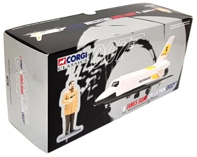 Corgi 65401 007 Moonraker Space Shuttle & Drax Figure  James Bond Diecast Model  - Photo 1/4