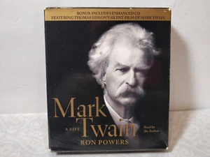 Mark Twain : A Life by Ron Powers (2005, CD, Abridged edition) Audio Book - Imagen 1 de 3