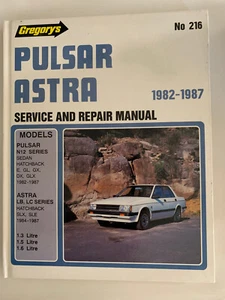 Gregory's Nissan Pulsar Astra service repair manual No.216  1982 - 1987 - Picture 1 of 1