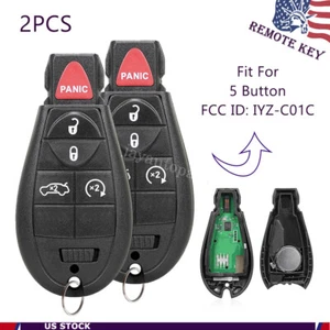 2 For 2008 2009 2010 2011 2012 2013 Dodge Charger Keyless Entry Remote Key Fob - Picture 1 of 9