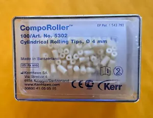 Puntas rodantes cilíndricas 5302 KERR CompoRoller 100 un. Hecho en Suiza. - Imagen 1 de 2