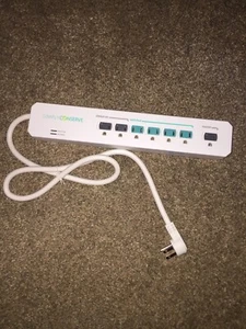 Simply Conserve 7 Outlet Power Strip Energy Saving 125VAC 15A Child Protect - Picture 1 of 12