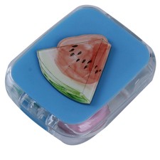 Cute Cartoon Mini Travel Contact Lens Case Box Container Holder Eye Care Kit C