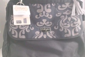 Baby Diaper Bag LILLYBIT DEMDACO Messenger Multi Pocket +Changing Pad - Picture 1 of 8