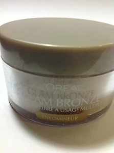 L'OREAL GLAM BRONZE ALL OVER LOOSE POWDER HIGHLIGHTER ( Riviera Riche ) NEW. - Picture 1 of 3