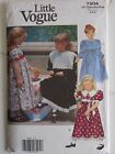 Vogue #7904 Kleinkind Kinder Kleider Handwerk Muster Größen 1,2,3