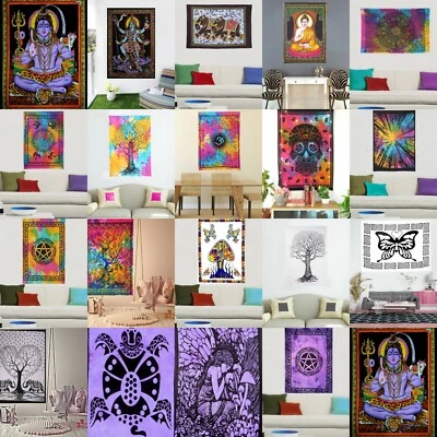 Mandala Lot Of 150Pc Tapestry Poster Wall Hanging Hippie Boho Wholesale Deco Art - Image 1 of 4