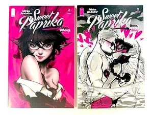 Image SWEET PAPRIKA BLACK WHITE & PINK (2024) #2 + MIRKA ANDOLFO Variant NM- - Bild 1 von 12
