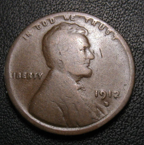 OLD US COINS UNC 1912 D  LINCOLN WHEAT CENT PENNY  KEYDATE Cover