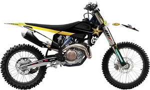 Factory Effex 2021 Factory Rockstar Husqvarna Graphic Kit - Motocross Dirt Bike - Picture 1 of 2