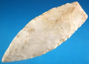 Superfeine authentische Achat Becken Spitze SCA COA alte Missouri Pfeilspitzen - Bild 1 von 4