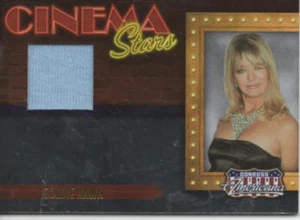2009 DONRUSS AMERICANA - CINEMA STARS MATERIALS - GOLDIE HAWN 134/250 - Picture 1 of 2