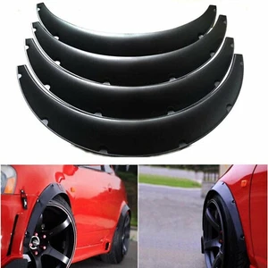 Arcos de rueda de carrocería extra ancha 4 piezas de guardabarros flexibles universales de 3,5 pulgadas - Imagen 1 de 7