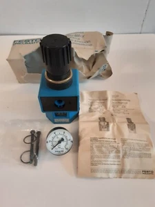 NOS Festo Pneumatik 150054 Druckminderer LR-1/2-S-B mit Box & Anleitung - Bild 1 von 11