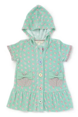 Matilda Jane Hooded Swimsuit Cover Up Size 3-6 Months MISS MERMAID NWT - Image 1 of 4