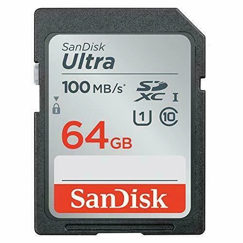 SanDisk Ultra 64 GB SD SDXC Memory Card - SDSDUNR-064G-GN3IN