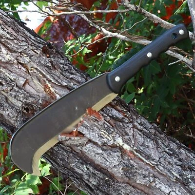 CARBON STEEL BILLHOOK SICKLE MACHETE FOR CLEARING AND HARVESTING YARD TOOL