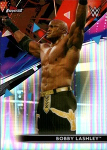 2021 Topps Finest WWE - Refractors Parallel #6 Bobby Lashley - Picture 1 of 2