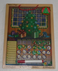 Melissa & Doug Weihnachten magnetischer Adventskalender handgefertigt #288 NEU - Bild 1 von 5